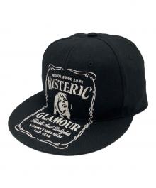 Hysteric Glamour（ヒステリックグラマー）の古着「Hysteric Glamourキャップ」｜ブラック