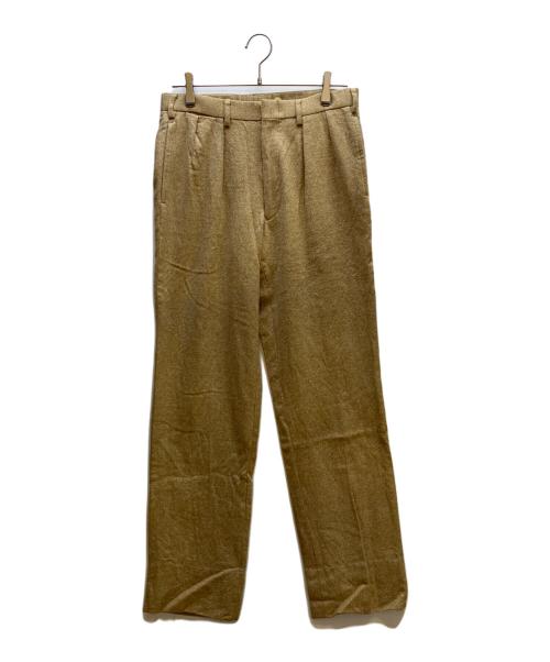 POLO RALPH LAUREN（ポロ・ラルフローレン）POLO RALPH LAUREN (ポロ・ラルフローレン) ウールタックパンツ ベージュ サイズ:W82の古着・服飾アイテム