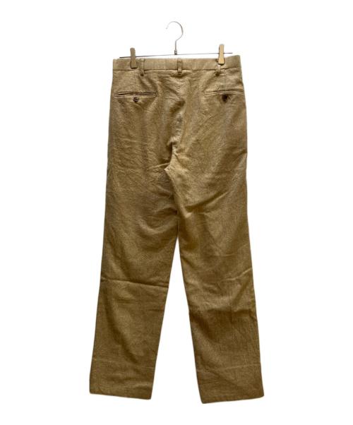 POLO RALPH LAUREN（ポロ・ラルフローレン）POLO RALPH LAUREN (ポロ・ラルフローレン) ウールタックパンツ ベージュ サイズ:W82の古着・服飾アイテム