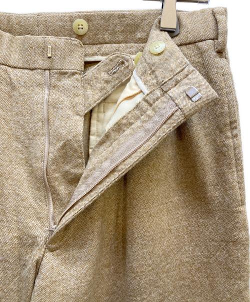 POLO RALPH LAUREN（ポロ・ラルフローレン）POLO RALPH LAUREN (ポロ・ラルフローレン) ウールタックパンツ ベージュ サイズ:W82の古着・服飾アイテム
