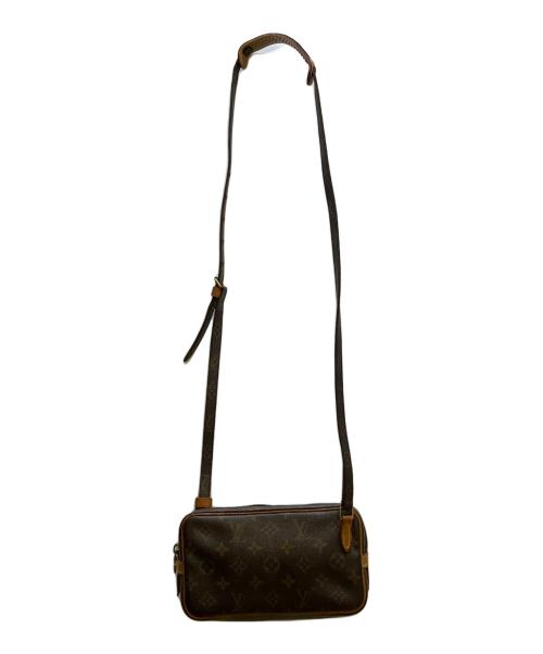 LOUIS VUITTON（ルイ ヴィトン）LOUIS VUITTON (ルイ ヴィトン) モノグラム ポシェット マルリー バンドリエール ブラウンの古着・服飾アイテム