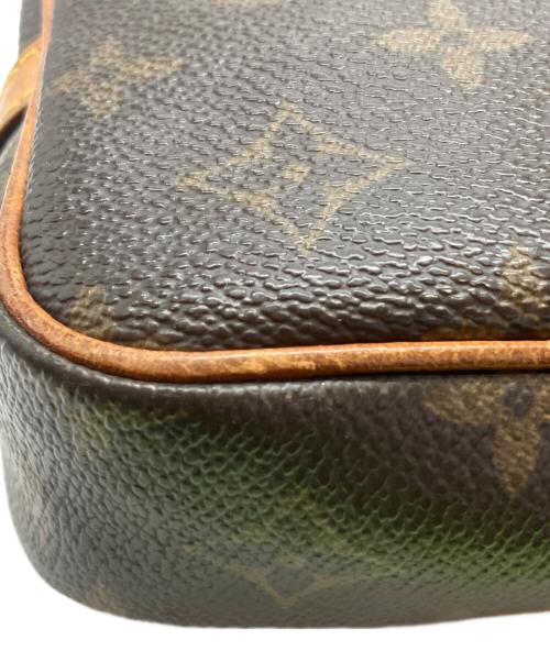 LOUIS VUITTON（ルイ ヴィトン）LOUIS VUITTON (ルイ ヴィトン) モノグラム ポシェット マルリー バンドリエール ブラウンの古着・服飾アイテム