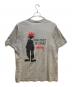 stussy (ステューシー) knowledge is king シャドーマン Tシャツ グレー サイズ:XL：50000円