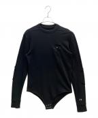 Champion×RICK OWENSチャンピオン×リックオウエンス）の古着「Logo Embroidered Sweat」｜ブラック