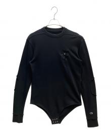 Champion×RICK OWENS（チャンピオン×リックオウエンス）の古着「Logo Embroidered Sweat」｜ブラック