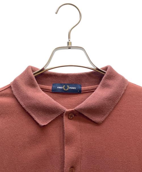 FRED PERRY（フレッドペリー）FRED PERRY (フレッドペリー) 長袖シャツ ブラウン サイズ:Mの古着・服飾アイテム