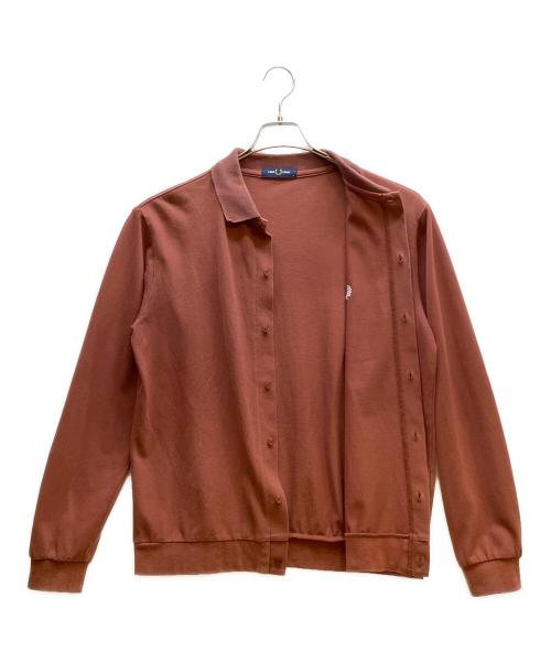 FRED PERRY（フレッドペリー）FRED PERRY (フレッドペリー) 長袖シャツ ブラウン サイズ:Mの古着・服飾アイテム