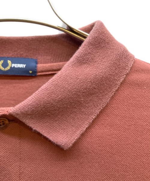 FRED PERRY（フレッドペリー）FRED PERRY (フレッドペリー) 長袖シャツ ブラウン サイズ:Mの古着・服飾アイテム