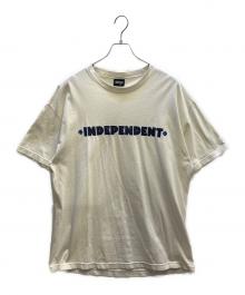 INDEPENDENT（インディペンデント）の古着「半袖カットソー」｜ホワイト