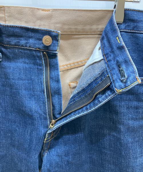 KOJIMA GENES（コジマジーンズ）KOJIMA GENES (コジマジーンズ) デニムパンツ ブルー×カーキ サイズ:32の古着・服飾アイテム