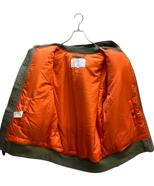 AVIREX（アヴィレックス）AVIREX (アヴィレックス) ミリタリージャケット オリーブ サイズ:2XLの古着・服飾アイテム
