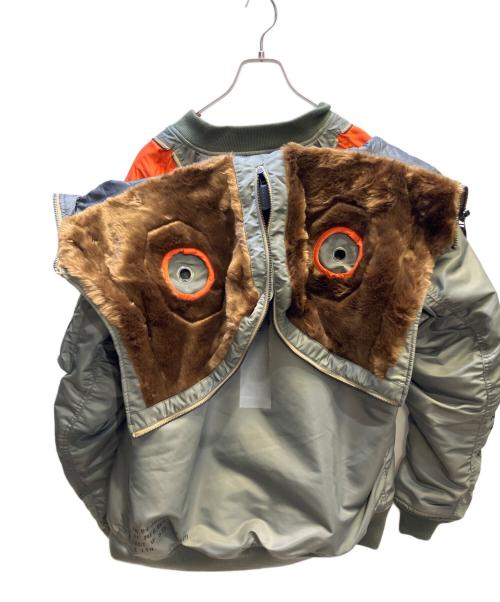 AVIREX（アヴィレックス）AVIREX (アヴィレックス) ミリタリージャケット オリーブ サイズ:2XLの古着・服飾アイテム