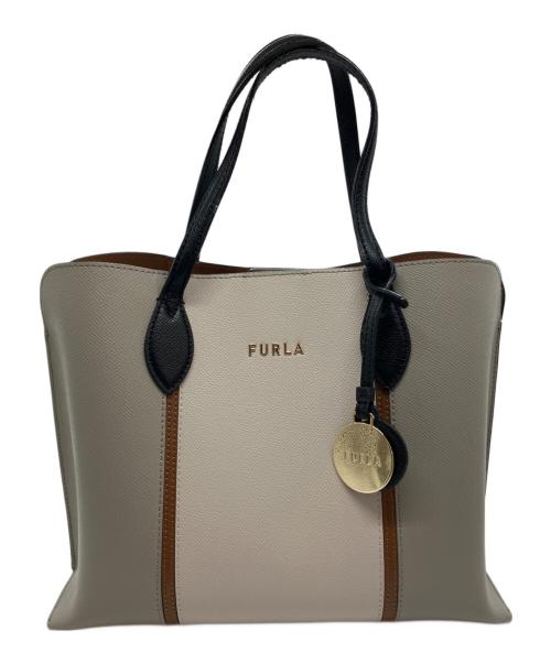 FURLA（フルラ）FURLA (フルラ) トートバッグ ベージュの古着・服飾アイテム