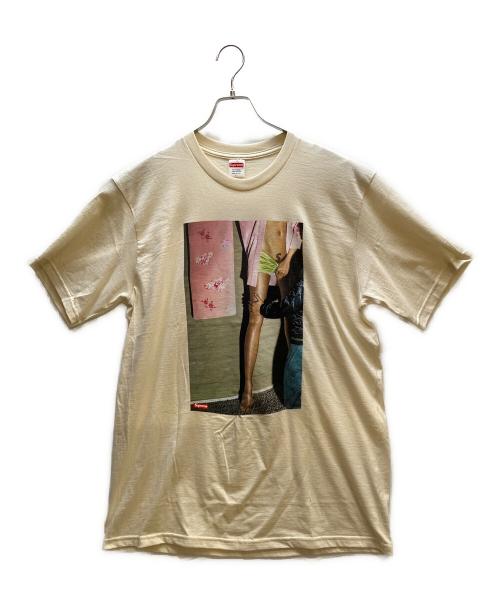SUPREME（シュプリーム）SUPREME (シュプリーム) プリントTシャツ アイボリー サイズ:Lの古着・服飾アイテム