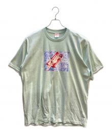 SUPREME（シュプリーム）の古着「Tシャツ」｜スカイブルー