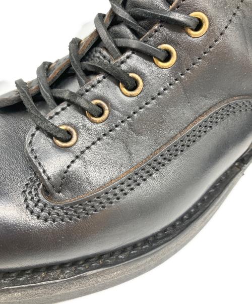 THE FLAT HEAD（ザ・フラットヘッド）THE FLAT HEAD (ザ・フラットヘッド) ホースハイドロガーブーツ ブラック サイズ:8　1/2の古着・服飾アイテム