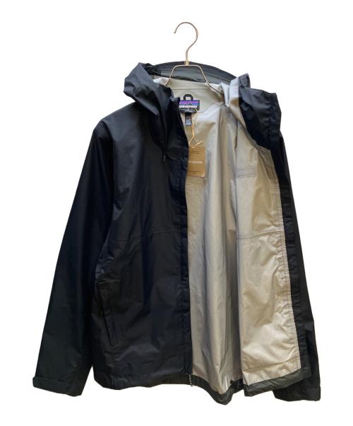 Patagonia（パタゴニア）Patagonia (パタゴニア) トレントシェル3Lレインジャケット ブラック サイズ:Mの古着・服飾アイテム