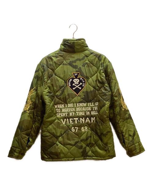 TAILOR 東洋（テーラー東洋）TAILOR 東洋 (テーラー東洋) Late 1960s Style Vietnam Liner Jacket カーキ サイズ:Lの古着・服飾アイテム