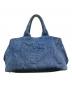 PRADA (プラダ) ハンドバッグ ネイビー：35000円