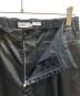中古・古着 goyemon (ゴヱモン) Synthetic Satin Tuck Pants ブラック サイズ:M：18000円
