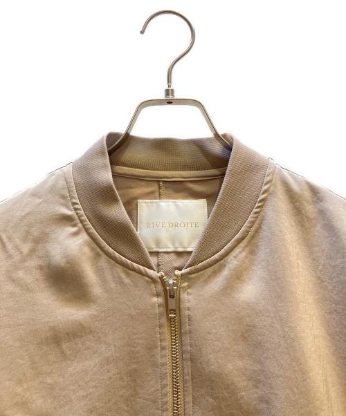 RIVE DROITE（リヴドロワ）RIVE DROITE (リヴドロワ) ブルゾン ベージュ サイズ:FREEの古着・服飾アイテム