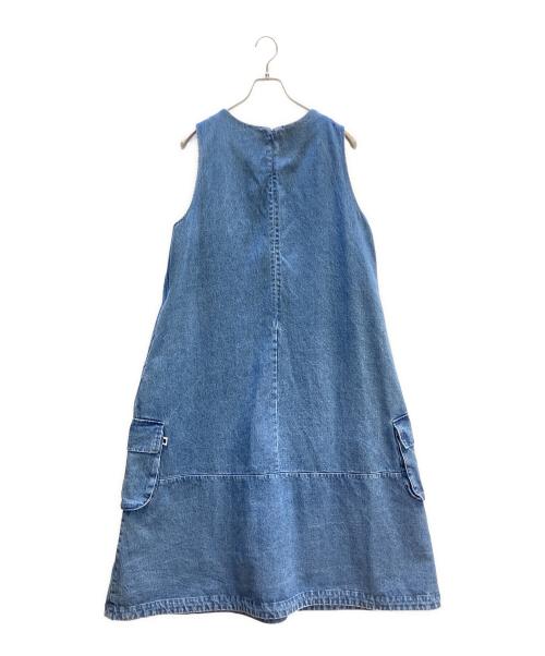 Naptime.（ナップタイム）Naptime. (ナップタイム) ノースリーブワンピース ブルー サイズ:FREEの古着・服飾アイテム