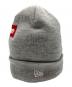 Supreme (シュプリーム) New Era (ニューエラ) Cross Box Logo Beanie グレー サイズ:不明：6000円