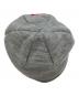 中古・古着 Supreme (シュプリーム) New Era (ニューエラ) Cross Box Logo Beanie グレー サイズ:不明：6000円