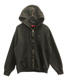 SUPREME（シュプリーム）の古着「 Small Box Zip Up Hooded Sweatshirt」｜ブラック