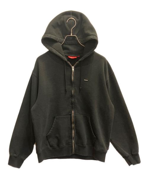 SUPREME（シュプリーム）SUPREME (シュプリーム)  Small Box Zip Up Hooded Sweatshirt ブラック サイズ:Mの古着・服飾アイテム