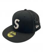 New Era×SUPREMEニューエラ×シュプリーム）の古着「Characters S logo Cap」｜ブラック