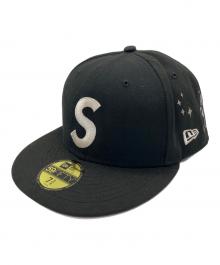 New Era×SUPREME（ニューエラ×シュプリーム）の古着「Characters S logo Cap」｜ブラック