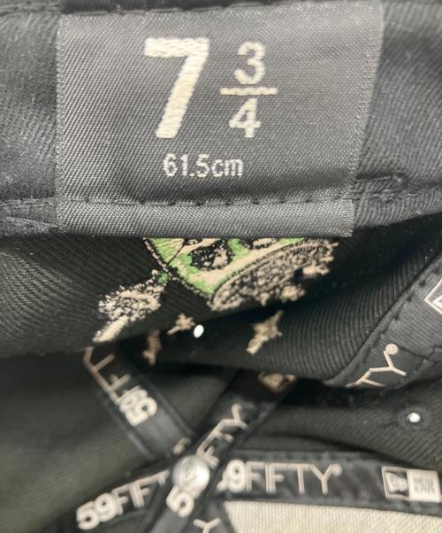 New Era（ニューエラ）New Era (ニューエラ) SUPREME (シュプリーム) Characters S logo Cap ブラックの古着・服飾アイテム