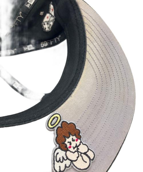New Era（ニューエラ）New Era (ニューエラ) SUPREME (シュプリーム) Characters S logo Cap ブラックの古着・服飾アイテム