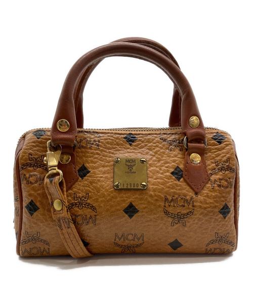 MCM（エムシーエム）MCM (エムシーエム) ヴィセトス ショルダーバッグ ブラウンの古着・服飾アイテム