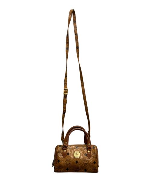 MCM（エムシーエム）MCM (エムシーエム) ヴィセトス ショルダーバッグ ブラウンの古着・服飾アイテム