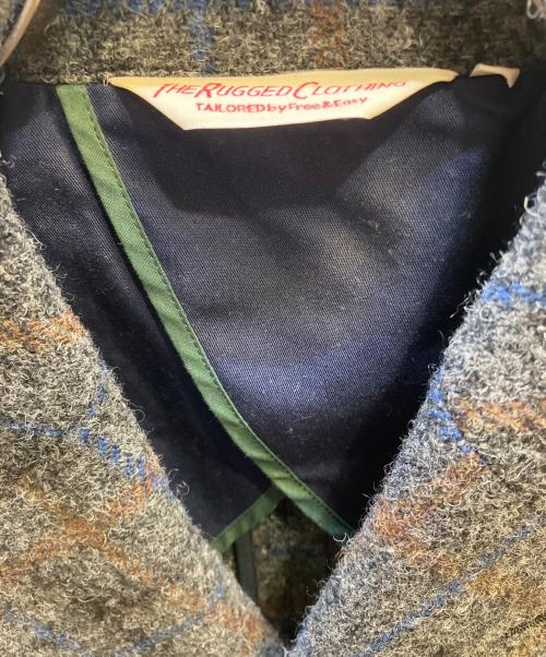 THE RUGGED CLOTHING（ザ ラギッドクロージング）THE RUGGED CLOTHING (ザ ラギッドクロージング) ツイードジャケット グレー サイズ:Sの古着・服飾アイテム