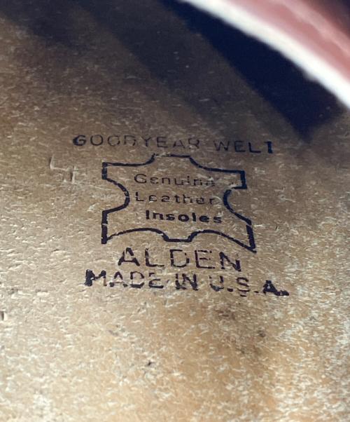 Alden（オールデン）Alden (オールデン) レザーシューズ ブラウン サイズ:US8.5の古着・服飾アイテム