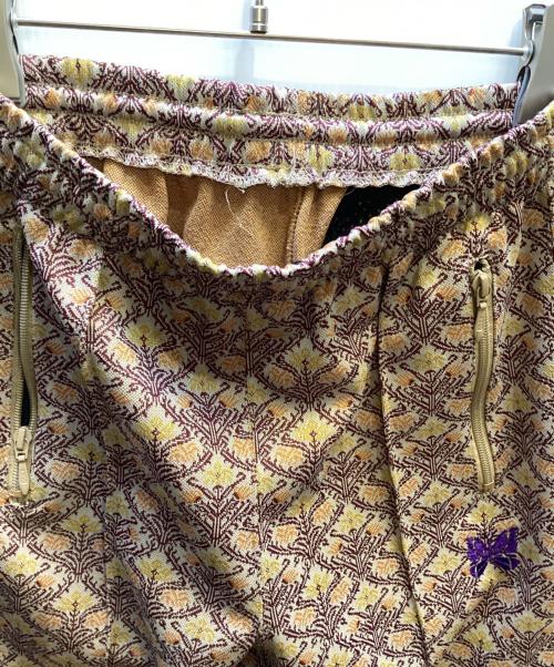 Needles（ニードルズ）Needles (ニードルズ) トラックパンツ ベージュ×パープル サイズ:XSの古着・服飾アイテム