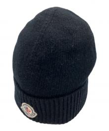 MONCLER（モンクレール）の古着「ニット帽」｜ブラック