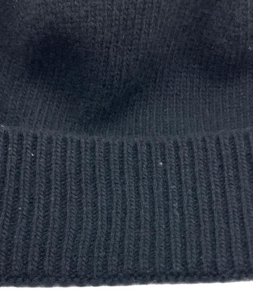MONCLER（モンクレール）MONCLER (モンクレール) ニット帽 ブラックの古着・服飾アイテム