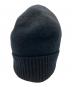 MONCLER (モンクレール) ニット帽 ブラック：12000円