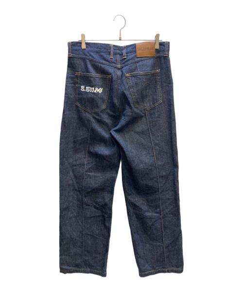 SOLESWAG（ソールスワッグ）SOLESWAG (ソールスワッグ) SOLESWAG ORIGIANL RIGID DENIM INDIGO 14.0oz ネイビー サイズ:Lの古着・服飾アイテム