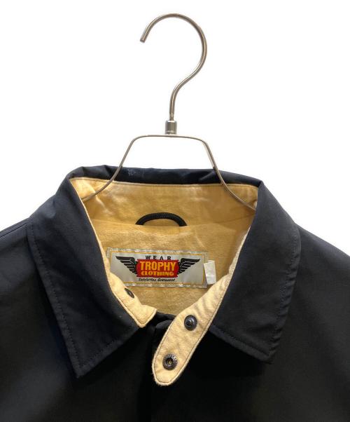 Trophy Clothing（トロフィークロージング）Trophy Clothing (トロフィークロージング) Warm Up Jacket ブラック サイズ:40の古着・服飾アイテム