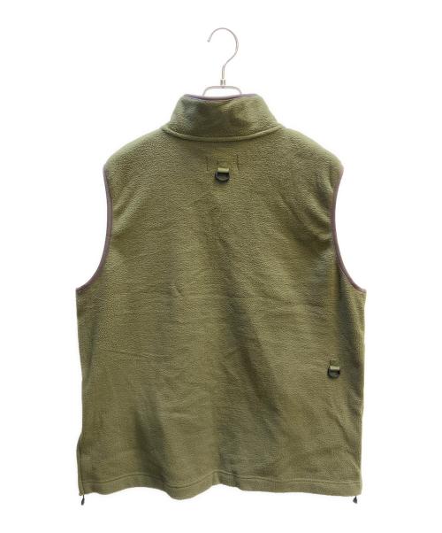 BROOK（ブルック）Brook (ブルック) フリースベスト グリーン サイズ:Ｍの古着・服飾アイテム