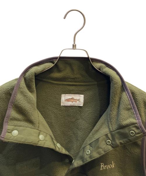BROOK（ブルック）Brook (ブルック) フリースベスト グリーン サイズ:Ｍの古着・服飾アイテム