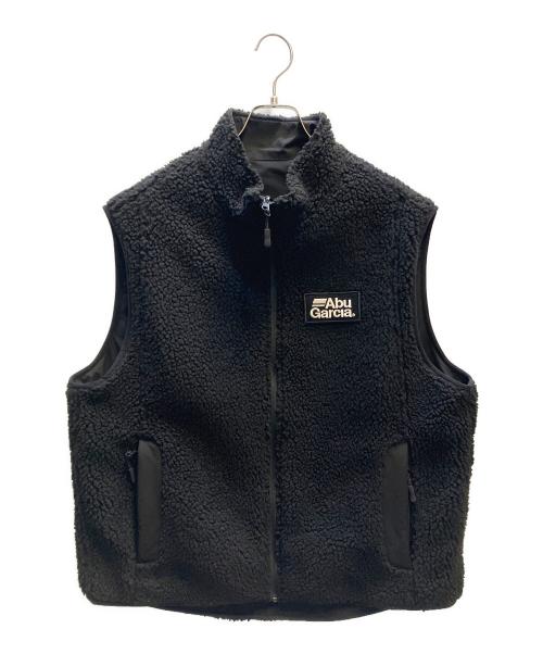 Abu Garcia（アブガルシア）Abu Garcia (アブガルシア) 3Layer Reversible Fleece Vest ブラック サイズ:Lの古着・服飾アイテム