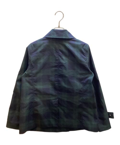 MACKINTOSH PHILOSOPHY（マッキントッシュ フィロソフィー）MACKINTOSH PHILOSOPHY (マッキントッシュ フィロソフィー) ショートトレンチコート グリーン サイズ:36の古着・服飾アイテム