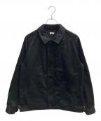 FOUNDOURファウンダ）の古着「T/C TWILL ZIP UP BLOUSON」｜ブラック