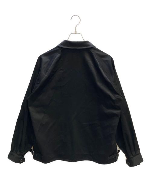 FOUNDOUR（ファウンダ）FOUNDOUR (ファウンダ) T/C TWILL ZIP UP BLOUSON ブラック サイズ:3の古着・服飾アイテム